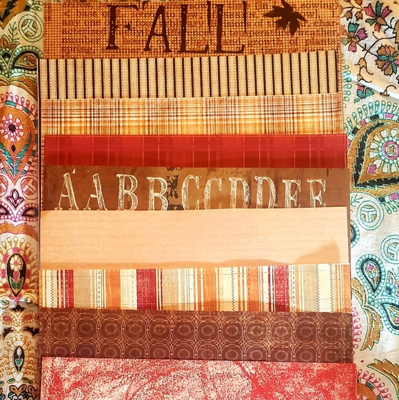 Lot of 80 12x12 scrapbooking paper various styles - Picture 2 of 8